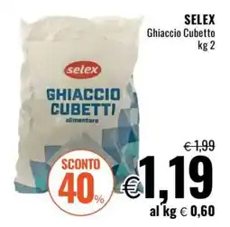 Famila SELEX Ghiaccio Cubetto offerta