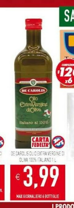 Pim Supermercati Olio extravergine di oliva offerta