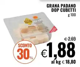 Famila GRANA PADANO DOP CUBETTI offerta