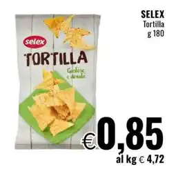 Famila SELEX TORTILLA offerta
