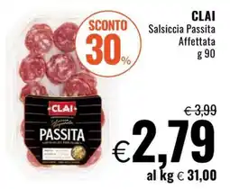 Famila CLAI Salsiccia Passita Affettata offerta
