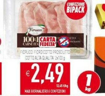 Pim Supermercati Prosciutto cotto offerta