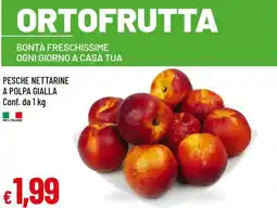 Galassia Pesche nettarine a polpa gialla offerta