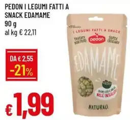 Galassia Pedon i legumi fatti a snack edamame offerta