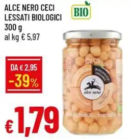 Galassia Alce nero ceci lessati biologici offerta