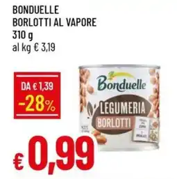 Galassia Bonduelle borlotti al vapore offerta