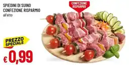 Galassia Spiedini di suino confezione risparmio offerta