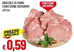 Galassia Braciole di suino confezione risparmio offerta
