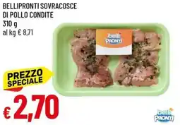 Galassia Bellipronti sovracosce di pollo condite offerta