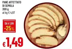 Galassia Pane affettato di semola offerta