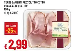 Galassia Terre sapienti prosciutto cotto praga alta qualita' offerta