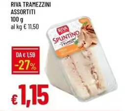 Galassia Riva tramezzini assortiti offerta