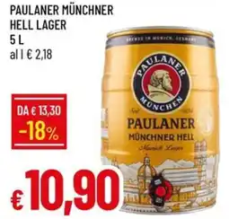 Galassia Paulaner münchner hell lager offerta