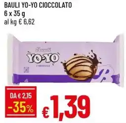 Galassia Bauli yo-yo cioccolato offerta