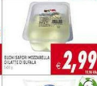 Supermercati Agorà Mozzarella di bufala offerta