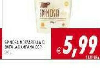 Supermercati Agorà Mozzarella di bufala offerta