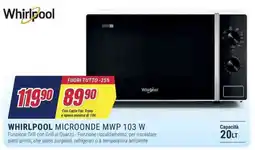 Trony WHIRLPOOL MICROONDE MWP 103 W offerta