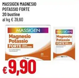 Galassia Massigen magnesio potassio forte 20 bustine offerta