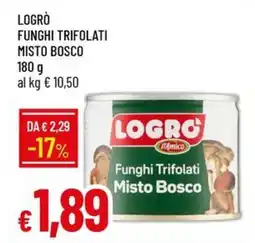 Galassia Logrò funghi trifolati misto bosco offerta