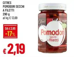 Galassia Citres pomodori secchi a filetti offerta
