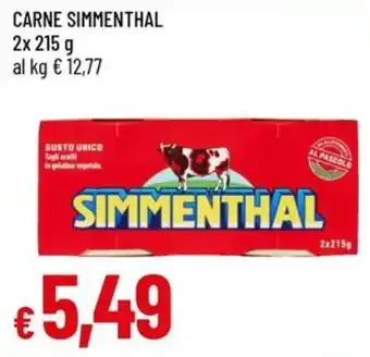 Galassia Carne simmenthal offerta