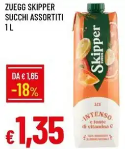 Galassia Zuegg SKIPPER succhi assortiti offerta
