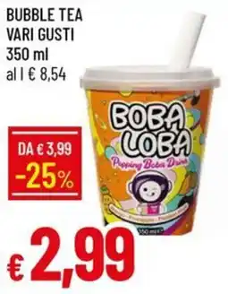 Galassia Bubble tea vari gusti offerta