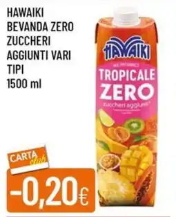 Galassia Hawaiki bevanda zero zuccheri aggiunti vari tipi offerta