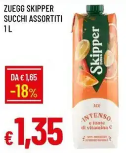Galassia Zuegg skipper succhi assortiti offerta