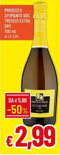 Galassia Prosecco spumante doc treviso extra dry offerta