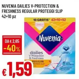 Galassia Nuvenia dailies v-protection & freshness regular proteggi slip offerta