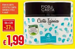 Galassia Fior di carta lifestyle carta igienica 2 veli offerta