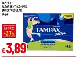 Galassia Tampax assorbenti compak super/regular offerta