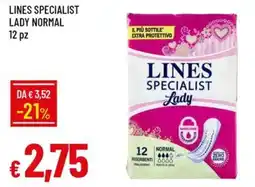 Galassia Lines specialist lady normal offerta
