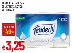 Galassia Tenderly carezza di latte 12 rotoli vellutati offerta