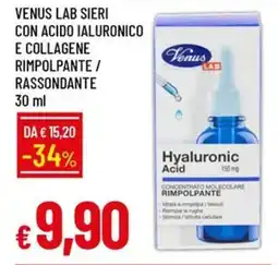 Galassia Venus lab sieri con acido ialuronico e collagene rimpolpante/ rassondante offerta