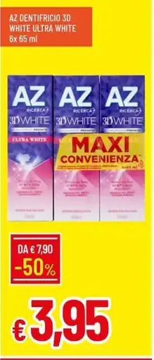 Galassia Az dentifricio 3d white ultra white offerta