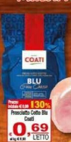 CTS Supermercati Prosciutto cotto offerta