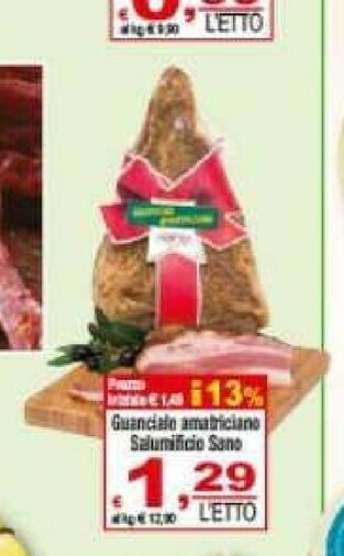 CTS Supermercati Prosciutto cotto offerta