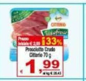 CTS Supermercati Prosciutto crudo offerta