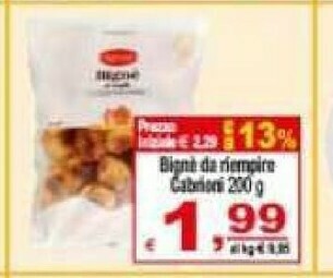 CTS Supermercati Pasticceria offerta