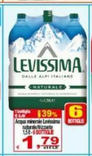 CTS Supermercati Acqua offerta