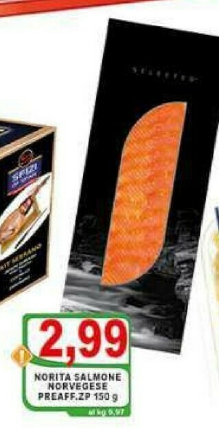 Top Supermercati Salmone affumicato offerta