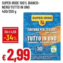 Galassia SUPER-IRIDE 100% bianco- nero/tutto in uno offerta