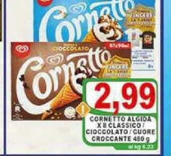 Top Supermercati Cornetto offerta