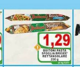 Top Supermercati Pasta sfoglia offerta