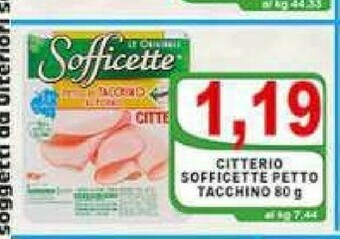 Top Supermercati Petto di tacchino offerta