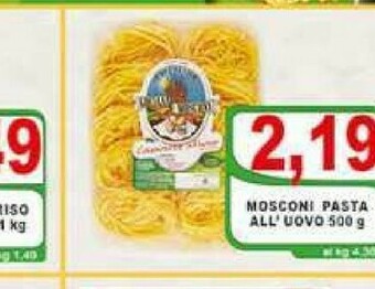 Top Supermercati Pasta all'uovo offerta