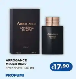 Acqua & Sapone ARROGANCE Mineral Black offerta