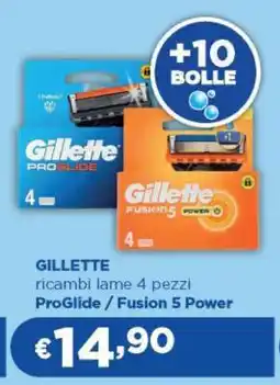 Acqua & Sapone GILLETTE ricambi lame 4 pezzi offerta